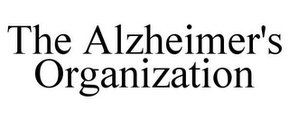 THE ALZHEIMER'S ORGANIZATION