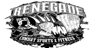 RENEGADE COMBAT SPORTS & FITNESS POW MIA YOU ARE NOT FORGOTTEN