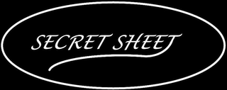 SECRET SHEET