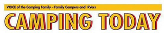 VOICE OF THE CAMPING FAMILY - FAMILY CAMPERS AND RVERS CAMPING TODAY