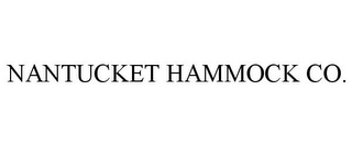 NANTUCKET HAMMOCK CO.