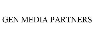 GEN MEDIA PARTNERS