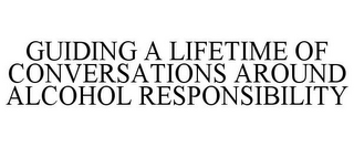 GUIDING A LIFETIME OF CONVERSATIONS AROUND ALCOHOL RESPONSIBILITY