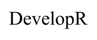 DEVELOPR