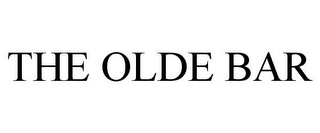 THE OLDE BAR