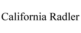 CALIFORNIA RADLER