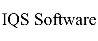 IQS SOFTWARE