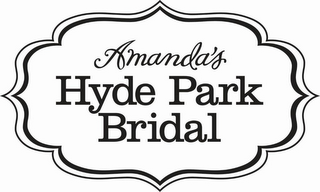 AMANDA'S HYDE PARK BRIDAL