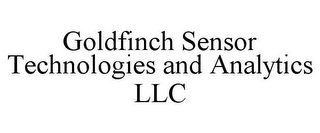 GOLDFINCH SENSOR TECHNOLOGIES AND ANALYTICS LLC