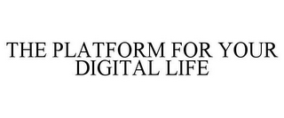 THE PLATFORM FOR YOUR DIGITAL LIFE