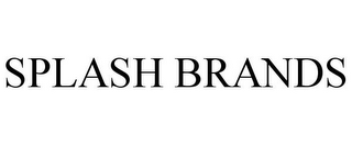 SPLASH BRANDS