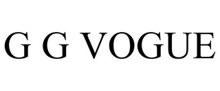 G G VOGUE