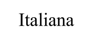 ITALIANA