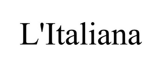 L'ITALIANA