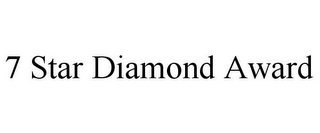 7 STAR DIAMOND AWARD