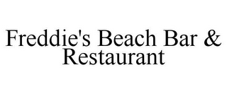 FREDDIE'S BEACH BAR & RESTAURANT