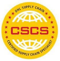 CSCS DHL SUPPLY CHAIN CERTIFIED SUPPLY CHAIN SPECIALIST