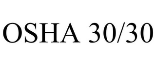 OSHA 30/30