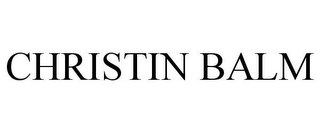 CHRISTIN BALM