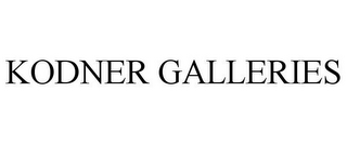 KODNER GALLERIES