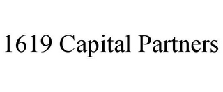 1619 CAPITAL PARTNERS