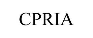 CPRIA