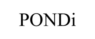 PONDI