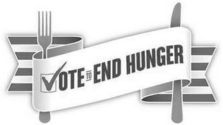 VOTE TO END HUNGER