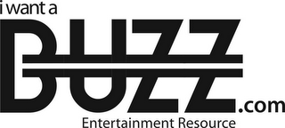 I WANT A BUZZ.COM ENTERTAINMENT RESOURCE