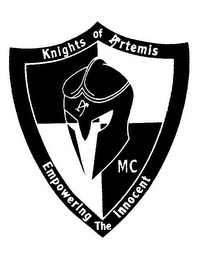 KNIGHTS OF ARTEMIS EMPOWERING THE INNOCENT A MC