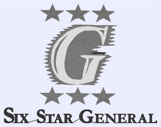 G SIX STAR GENERAL