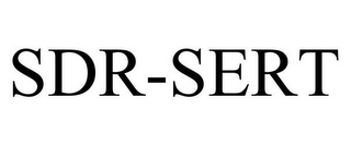 SDR-SERT