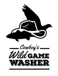 COWBOY'S WILD GAME WASHER