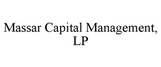 MASSAR CAPITAL MANAGEMENT, LP