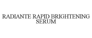 RADIANTE RAPID BRIGHTENING SERUM