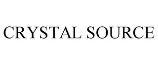 CRYSTAL SOURCE