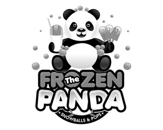 THE FROZEN PANDA SNOWBALLS & POPS