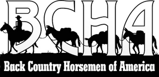 BCHA BACK COUNTRY HORSEMEN OF AMERICA