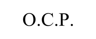 O.C.P.