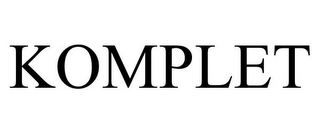 KOMPLET