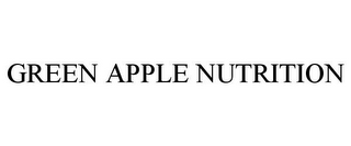 GREEN APPLE NUTRITION