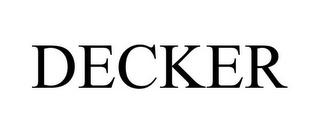 DECKER