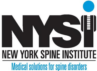 NYSI NEW YORK SPINE INSTITUTE MEDICAL SOLUTIONS FOR SPINE DISORDERS