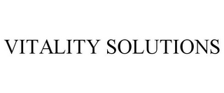 VITALITY SOLUTIONS