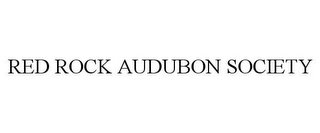 RED ROCK AUDUBON SOCIETY