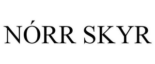 NÓRR SKYR