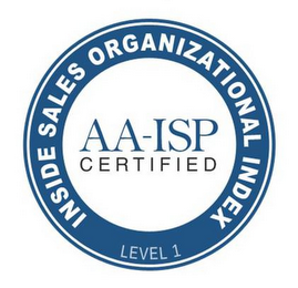 INSIDE SALES ORGANIZATIONAL INDEX LEVEL1 AA-ISP CERTIFIED