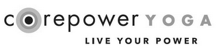 COREPOWER YOGA LIVE YOUR POWER