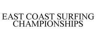 EAST COAST SURFING CHAMPIONSHIPS