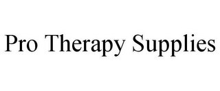 PRO THERAPY SUPPLIES